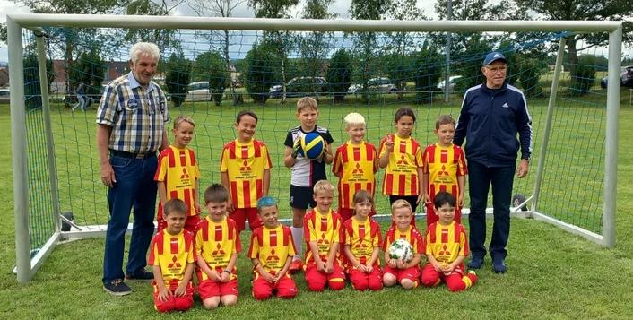 Mannschaftsbild der G2-Junioren 2024/2025